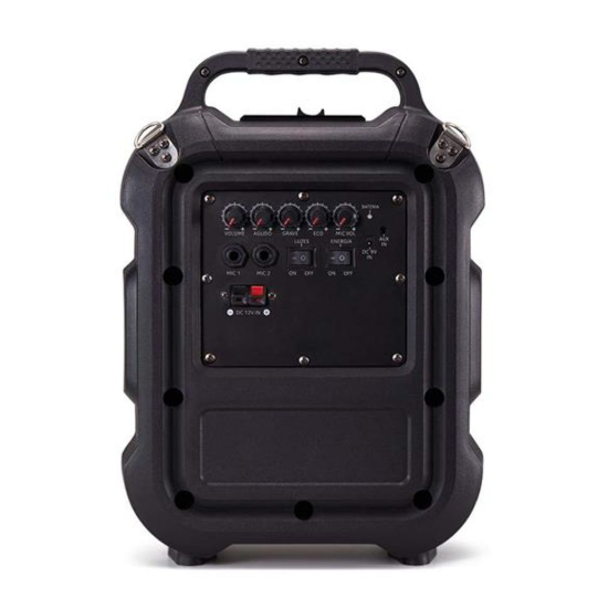 Caixa de Som Multilaser Pulse SP295 SD / USB / Bluetooth / Karaokê foto 3