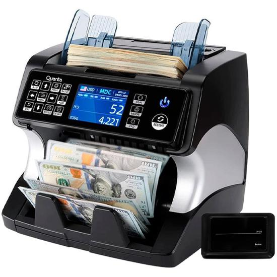 Contador de Cédulas Quanta QTCDD25 Bivolt