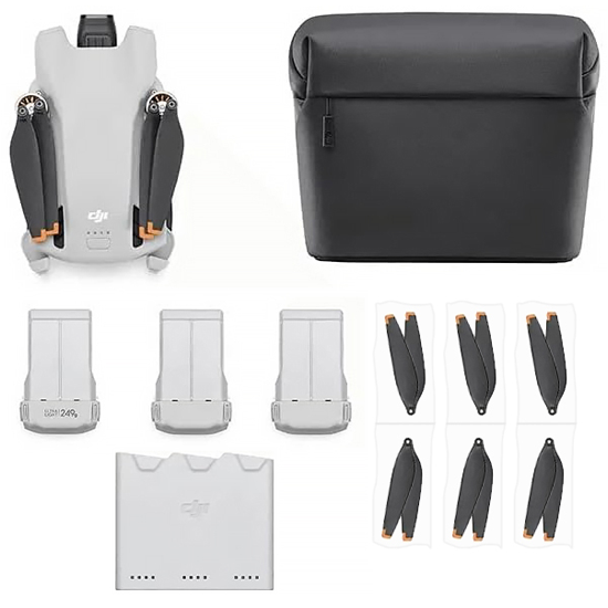 Drone DJI Mini 3 Fly More Combo 4K + Controle DJI RC foto 2
