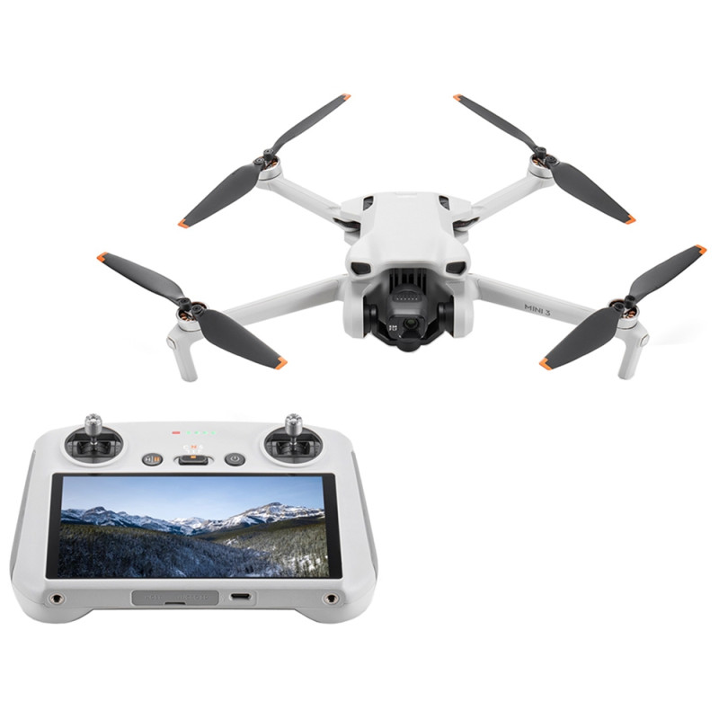 Drone DJI Mini 3 Fly More Combo Plus 4K + Controle DJI RC