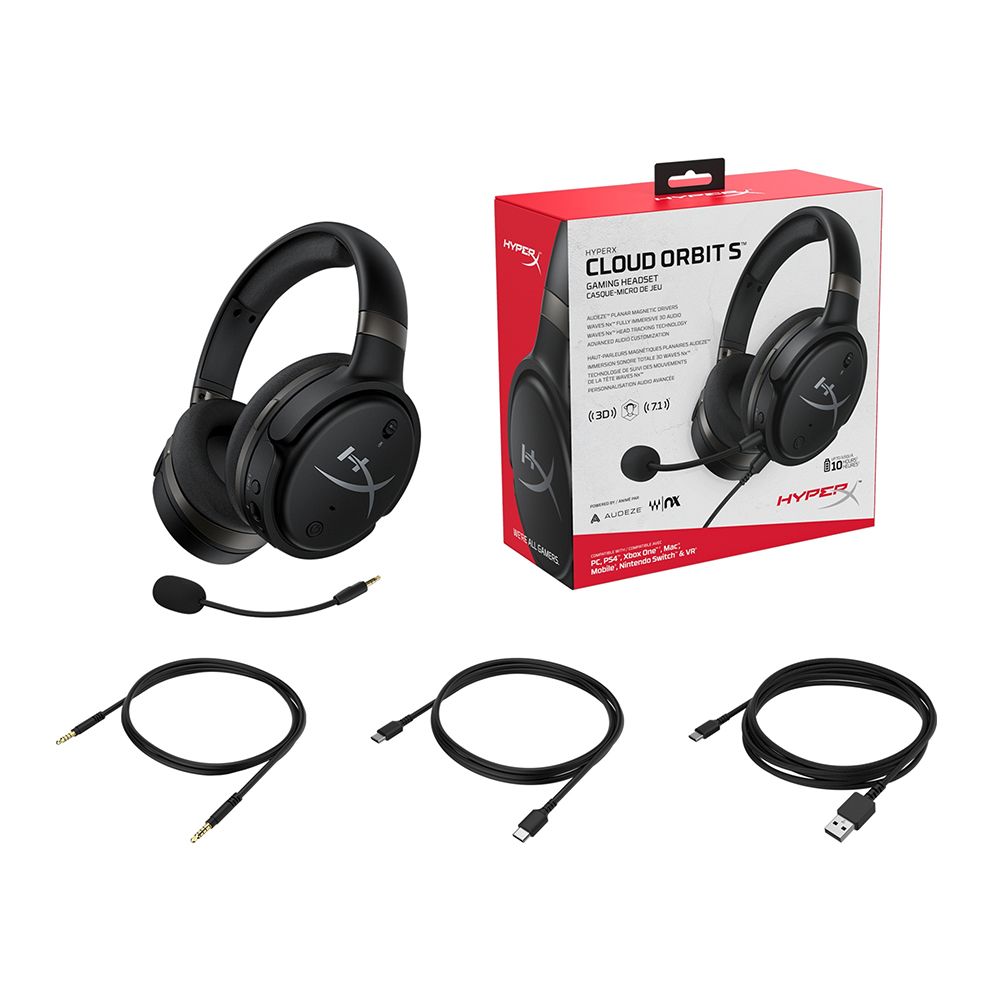 Fone De Ouvido Kingston HyperX Orbit S HX-HSCOS-GM/WW USB foto 3