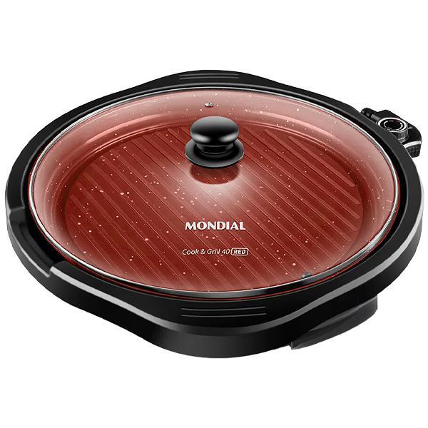 Grill Mondial Cook & Grill 40 Red G-03-RC 220V