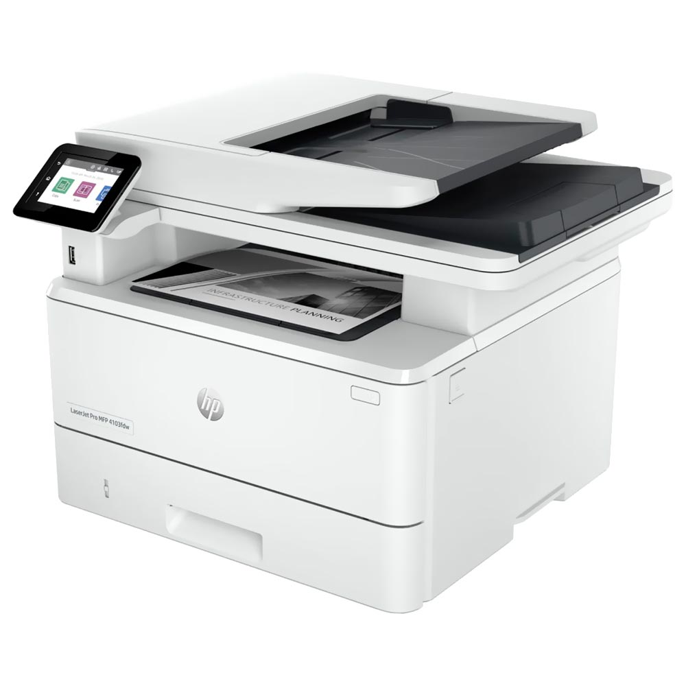 Impressora HP LaserJet Pro MFP 4103FDW Multifuncional Wireless 220V foto 2
