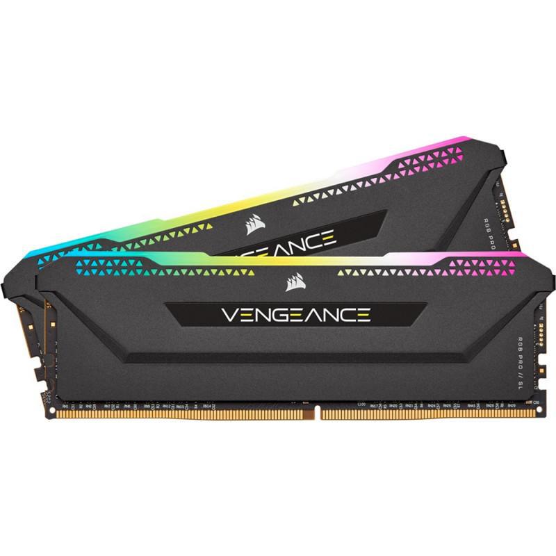 Memória Corsair Vengeance RGB Pro SL DDR4 32GB (2x 16GB) 3200MHz CMH32GX4M2E3200C16