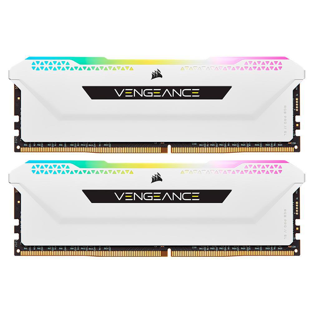 Memória Corsair Vengeance RGB Pro SL DDR4 32GB (2x 16GB) 3200MHz CMH32GX4M2E3200C16 foto 1
