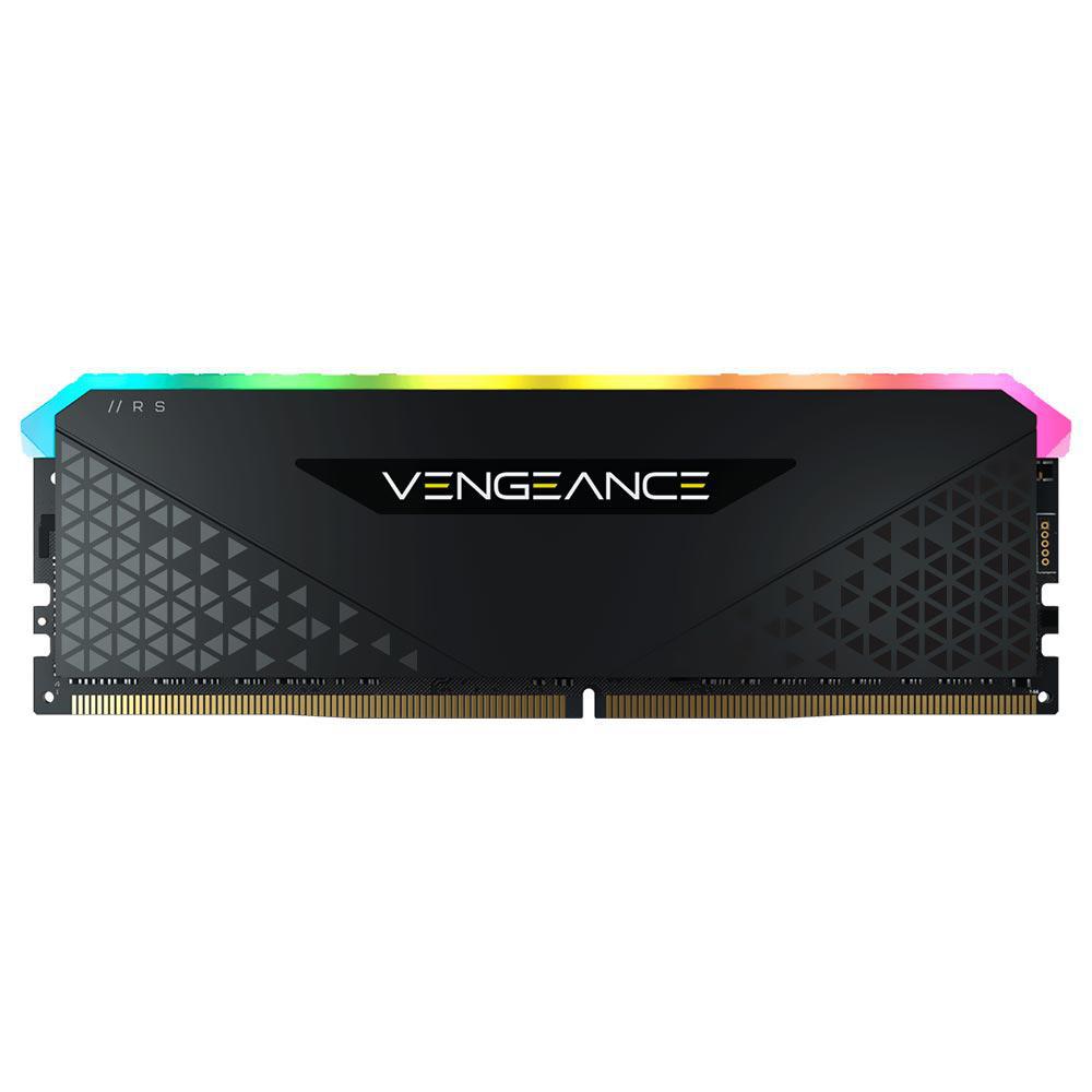 Memória Corsair Vengeance RGB RS DDR4 16GB 3200MHz CMG16GX4M1E3200C16