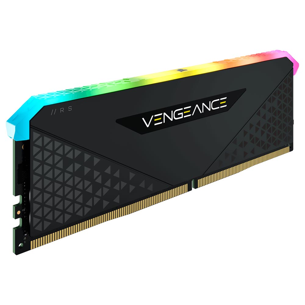 Memória Corsair Vengeance RGB RS DDR4 16GB 3200MHz CMG16GX4M1E3200C16 foto 1