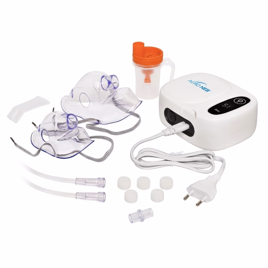 Nebulizador More Fitness MF-08NB Compressor Bivolt Branco foto 2