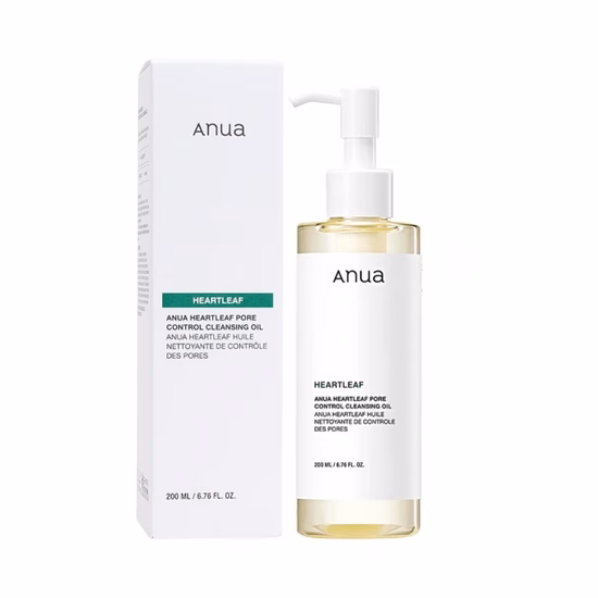 Óleo de Limpeza Facial Anua Heartleaf Pore Control 200ml foto 2