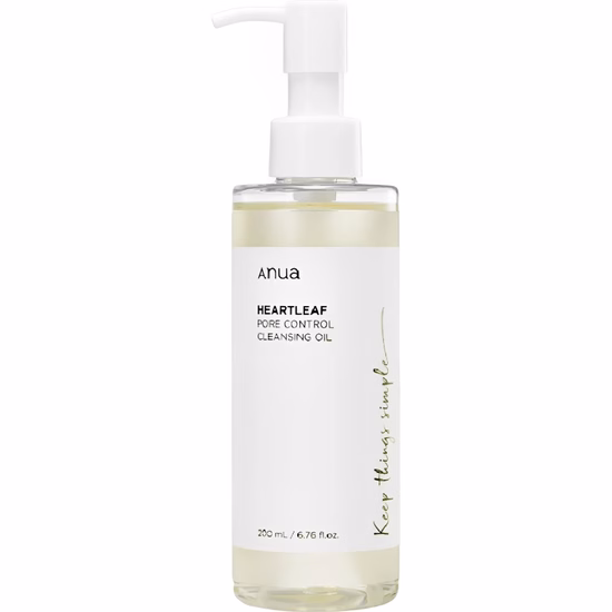 Óleo de Limpeza Facial Anua Heartleaf Pore Control 200ml foto 1