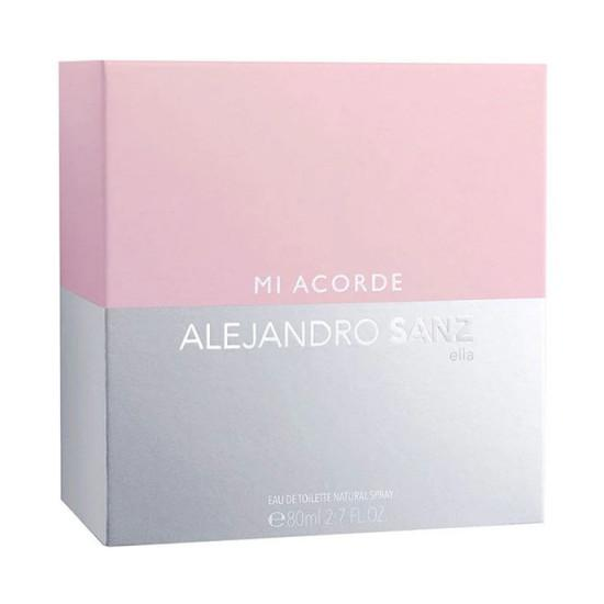 Perfume Alejandro Sanz Mi Acorde Ella Eau de Toilette Feminino 80ML foto 1