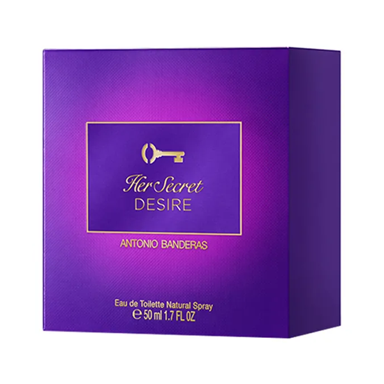 Perfume Antonio Banderas Her Secret Desire Eau de Toilette Feninino 50ML foto 1