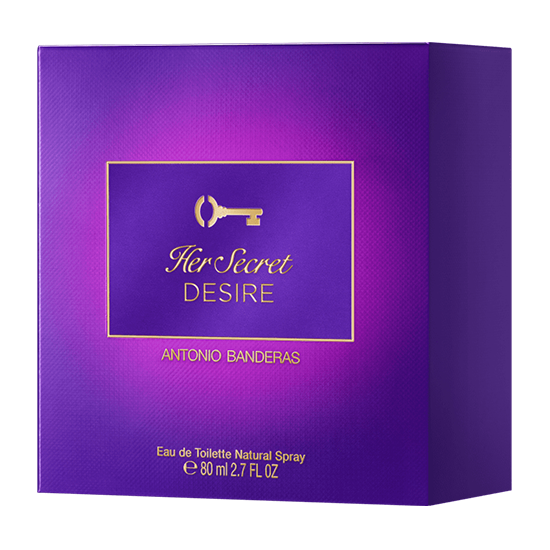 Perfume Antonio Banderas Her Secret Desire Eau de Toilette Feninino 80ML foto 1