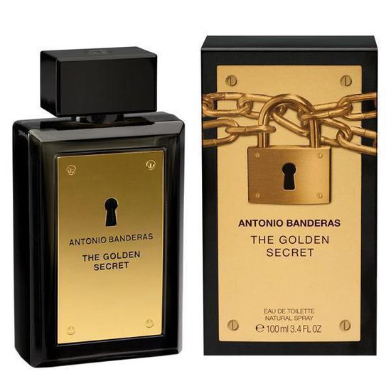Perfume Antonio Banderas The Golden Secret Eau de Toilette Masculino 100ML foto 2