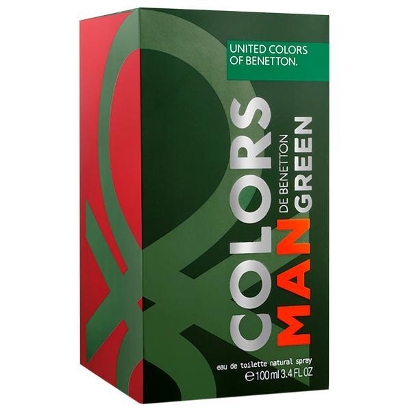 Perfume Benetton Colors Man Green Eau de Toilette Masculino 100ML foto 1