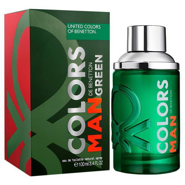 Perfume Benetton Colors Man Green Eau de Toilette Masculino 100ML foto 2