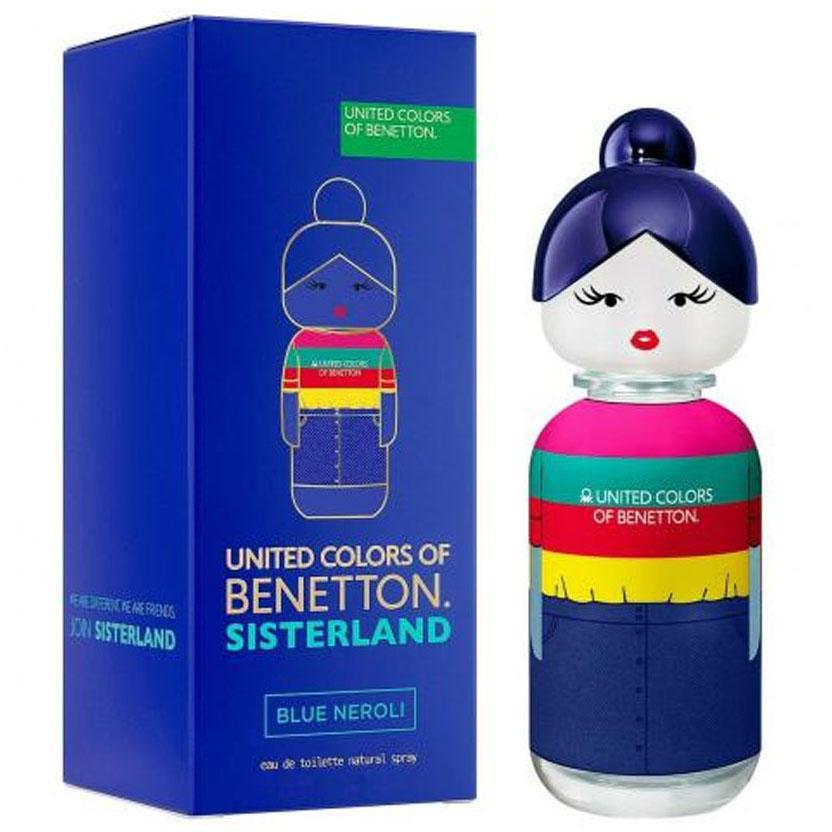Perfume Benetton Sisterland Blue Neroli Eau de Toilette Feminino 80ML foto 2
