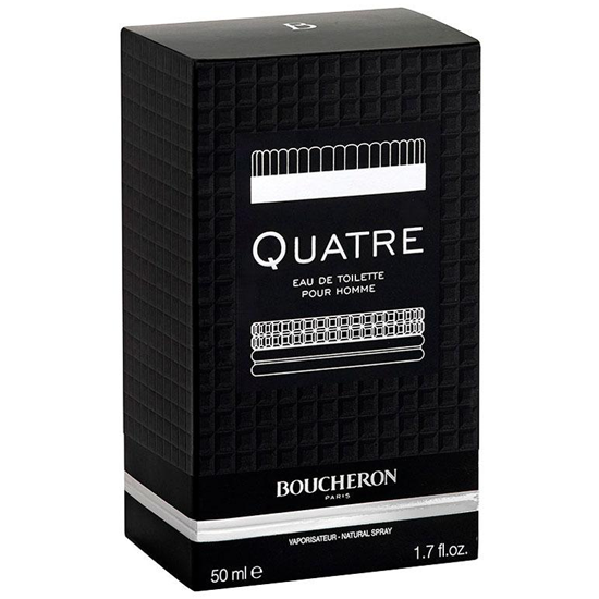 Perfume Boucheron Quatre Pour Homme Eau de Toilette Masculino 50ML foto 1