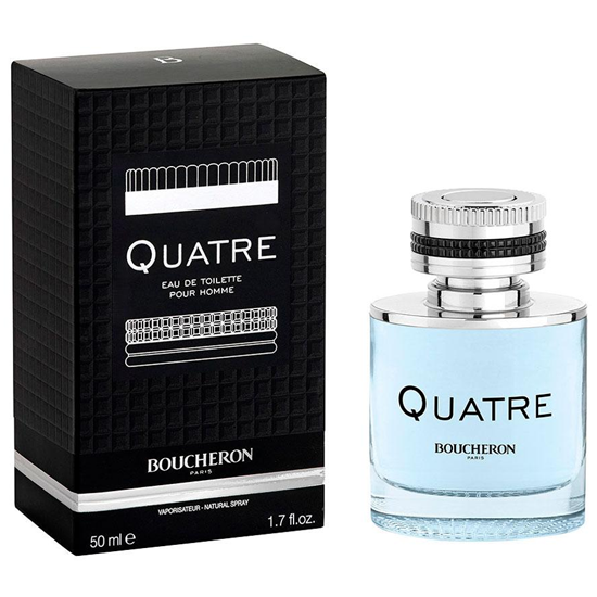 Perfume Boucheron Quatre Pour Homme Eau de Toilette Masculino 50ML foto 2