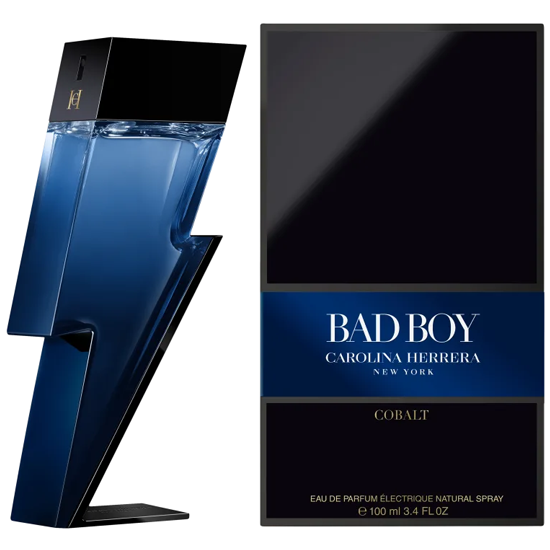 Perfume Carolina Hererra Bad Boy Cobalt Eau de Parfum Masculino 100ML foto 2