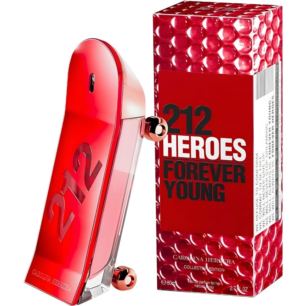 Perfume Carolina Herrera 212 Heroes Laundry Eau de Parfum Feminino 80ML foto 1
