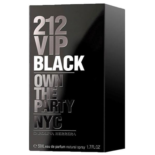 Perfume Carolina Herrera 212 Vip Black Eau de Parfum Masculino 50ML foto 1