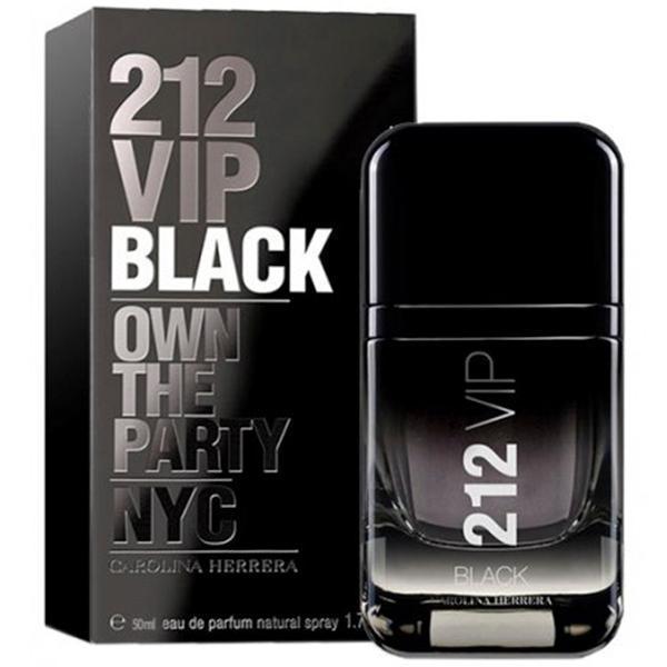 Perfume Carolina Herrera 212 Vip Black Eau de Parfum Masculino 50ML foto 2