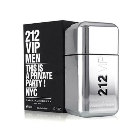 Perfume Carolina Herrera 212 Vip Eau de Toilette Masculino 50ML foto 1