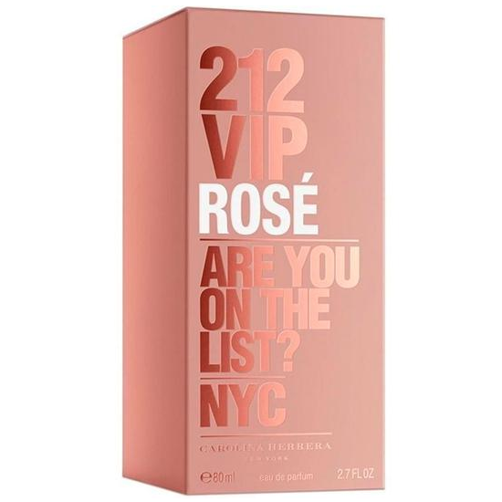 Perfume Carolina Herrera 212 Vip Rosé Eau de Parfum Feminino 80ML foto 1