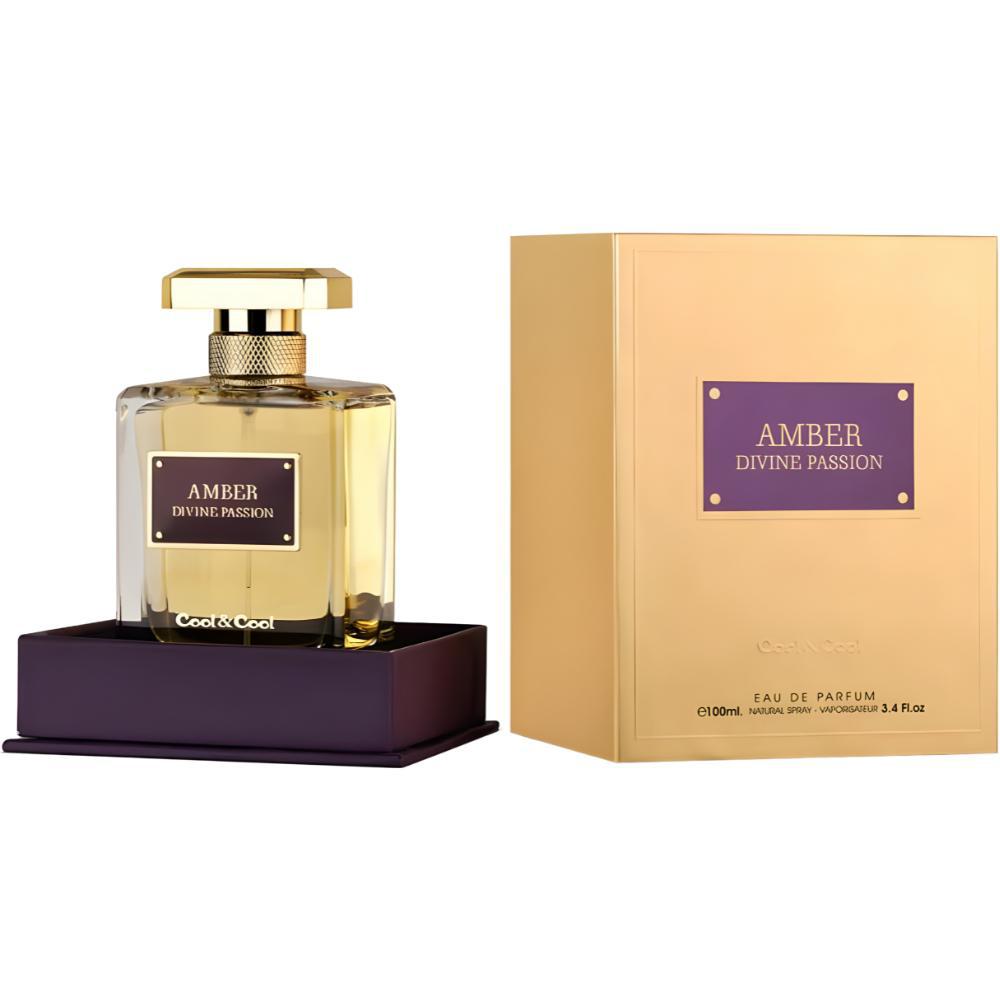 Perfume Cool & Cool Amber Divine Passion Eau de Parfum Feminino 100ML foto 1