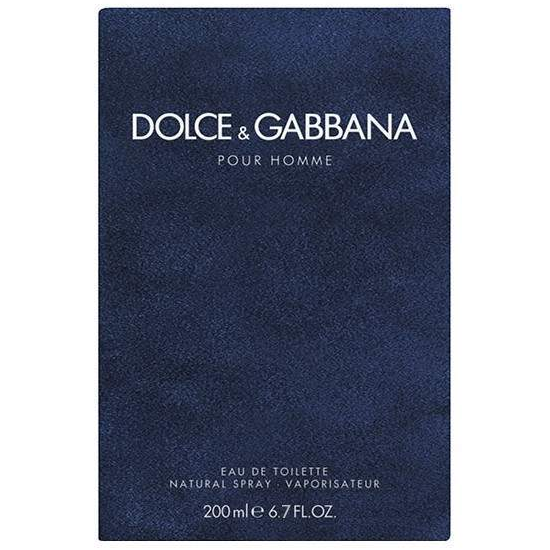 Perfume Dolce & Gabbana Pour Homme Eau de Toilette Masculino 200ML foto 1