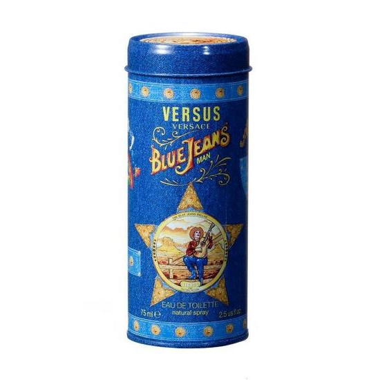 Perfume Versace Blue Jeans Eau de Toilette Masculino 75ML foto 1