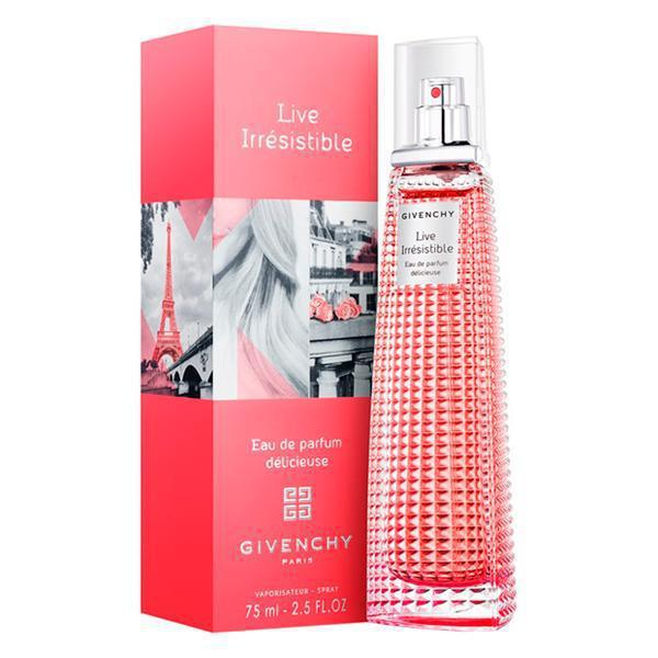 Perfume Givenchy Live Irrestistible Delicieuse Eau de Parfum Feminino 75ML foto 2