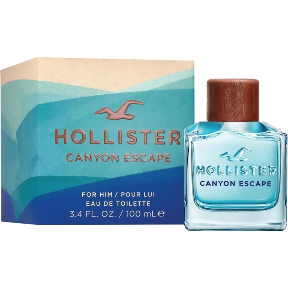 Perfume Hollister Canyon Escape Eau de Toilette Masculino 100ML foto 2