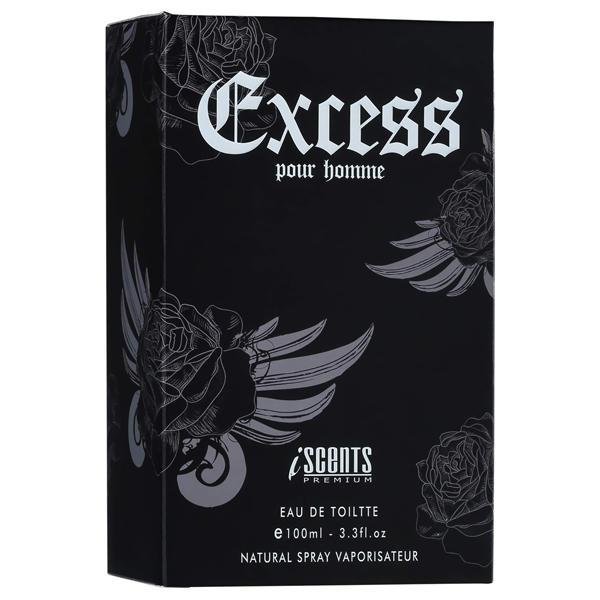 Perfume iScents Excess Pour Homme Eau de Toilette Masculino 100ML foto 1