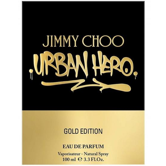 Perfume Jimmy Choo Urban Hero Gold Edition Eau de Parfum Masculino 100ML foto 1
