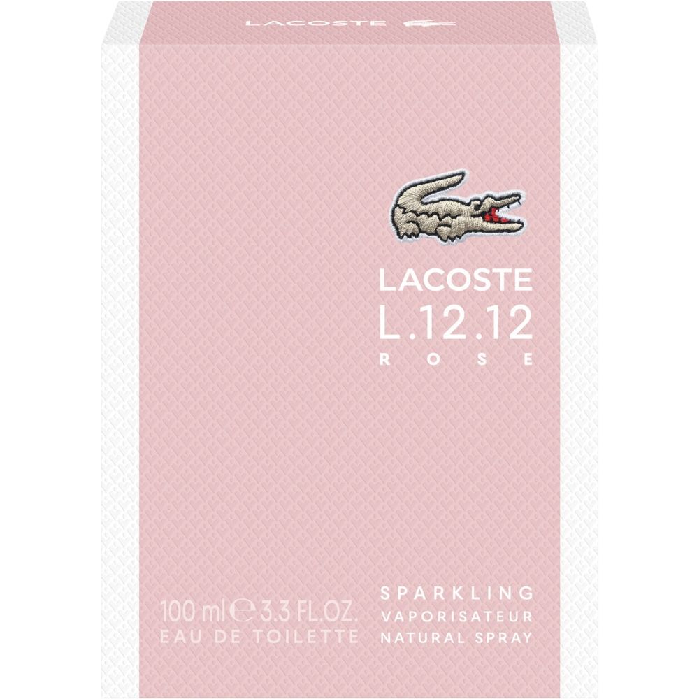 Perfume Lacoste L.12.12 Rose Sparkling Eau de Toilette Feminino 100ML foto 1