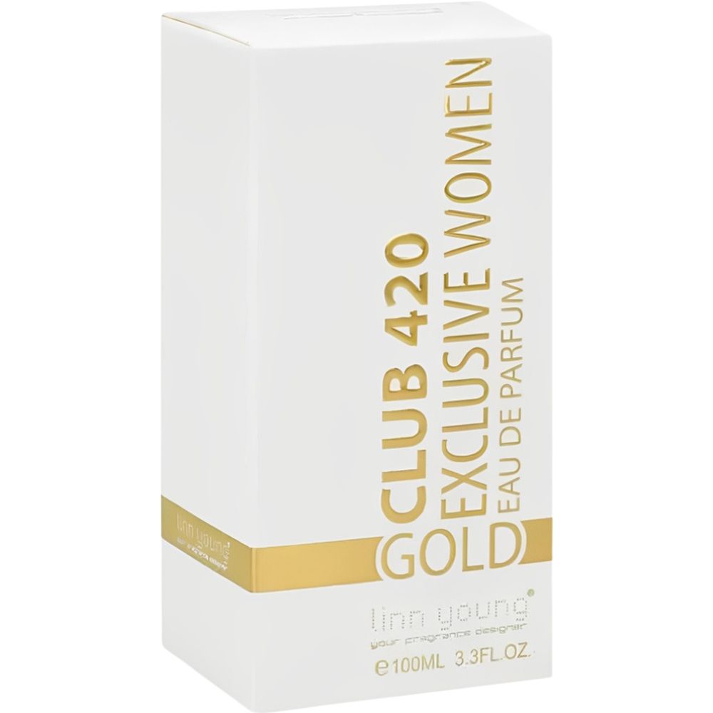 Perfume Linn Young Club 420 Gold Eau de Parfum Feminino 100ML foto 1
