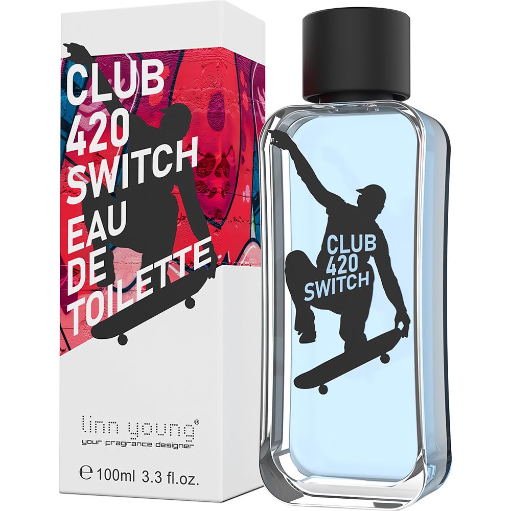 Perfume Linn Young Club 420 Switch Eau de Toilette Masculino 100ML foto 1