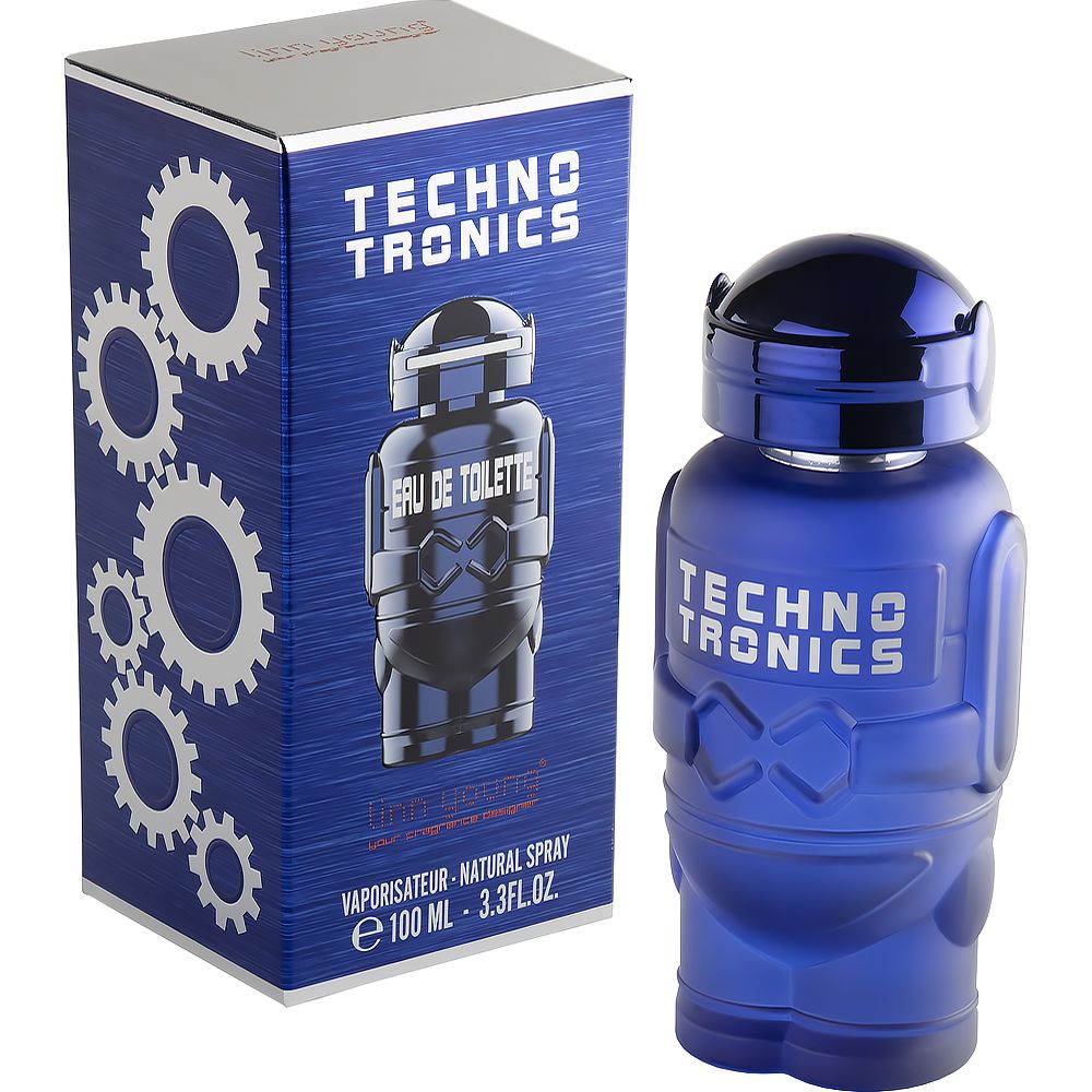 Perfume Linn Young Techno Tronics Eau de Toilette Masculino 100ML foto 1