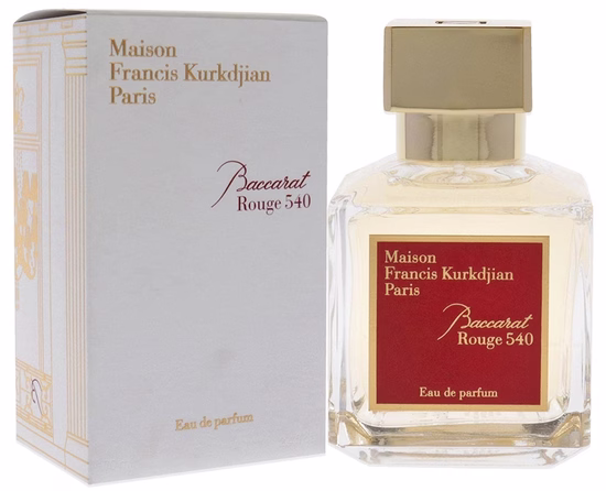 Perfume Maison Francis Kurkdjian Baccarat Rouge 540 Eau de Parfum Unissex 70ml foto 3