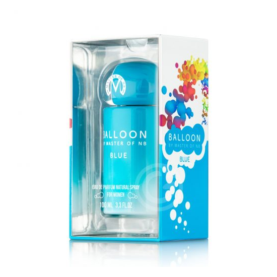 Perfume New Brand Balloon BY Master Of Blue Eau de Parfum Feminino 100ML foto 1