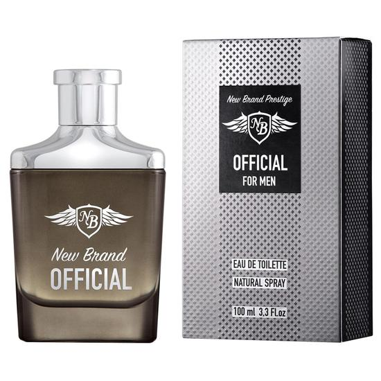 Perfume New Brand Prestige Official Eau de Toilette Masculino 100ML foto 2
