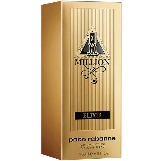 Perfume Paco Rabanne 1 Million Elixir Parfum Intense Masculino 200ML foto 1