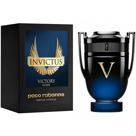 Perfume Paco Rabanne Invictus Victory Elixir Parfum Intense Masculino 50ML foto 2