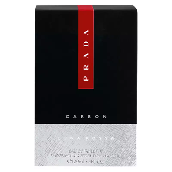 Perfume Prada Luna Rossa Carbon Eau de Toilette Masculino 100ML foto 1