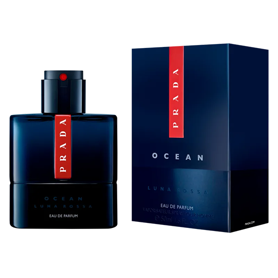 Perfume Prada Luna Rossa Ocean Eau de Parfum Masculino 50ML foto 2
