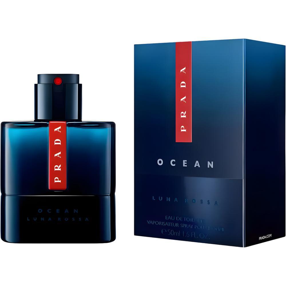 Perfume Prada Luna Rossa Ocean Eau de Toilette Masculino 50ML foto 1
