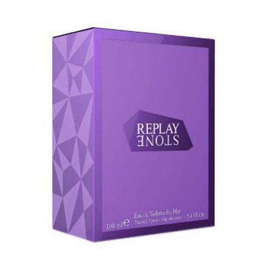 Perfume Replay Stone For Her Eau de Toilette Feminino 100ML foto 1