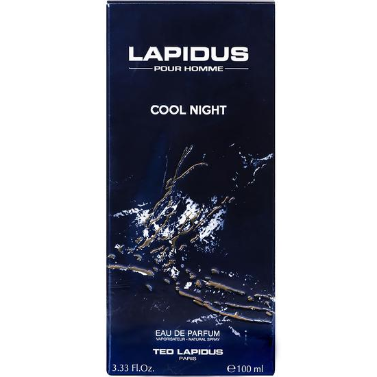 Perfume Ted Lapidus Cool Night Eau de Parfum Masculino 100ML foto 1